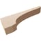 Ekena Millwork 2"W x 12"D x 4"H Thin Legacy Rough Cedar Woodgrain TimberThane Corbel, Primed Tan CORUR02X12X04LGYRCPR - alternate 5